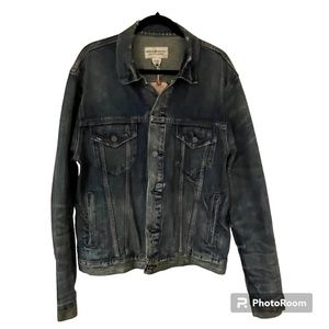 Ralph Lauren Denim & Supply distressed denim jacket Size XL